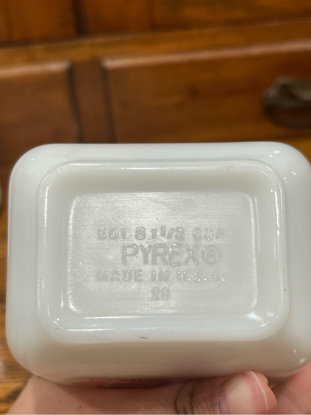 Vintage Pyrex Pink Gooseberry 501 Refrigerator Dish with Lid - Cottage Farmhouse - Picture 8 of 11